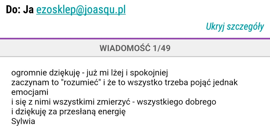 Opinia klientki