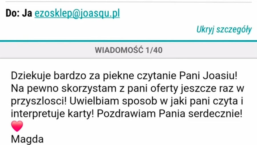 Opinia klientki