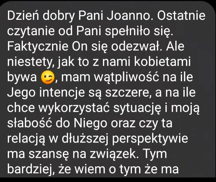 Opinia klientki
