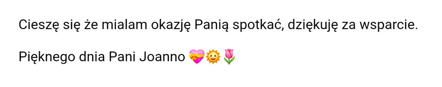 Opinia klientki