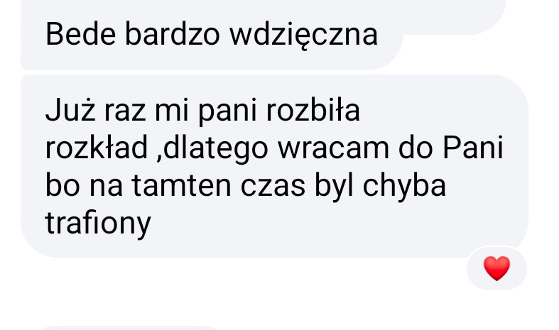 Opinia klientki