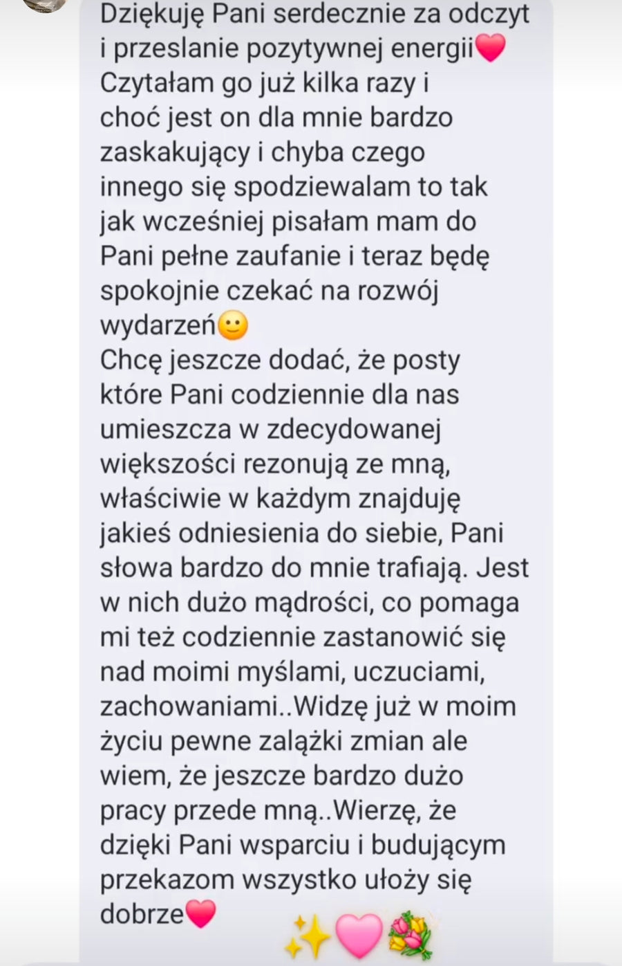 Opinia klientki