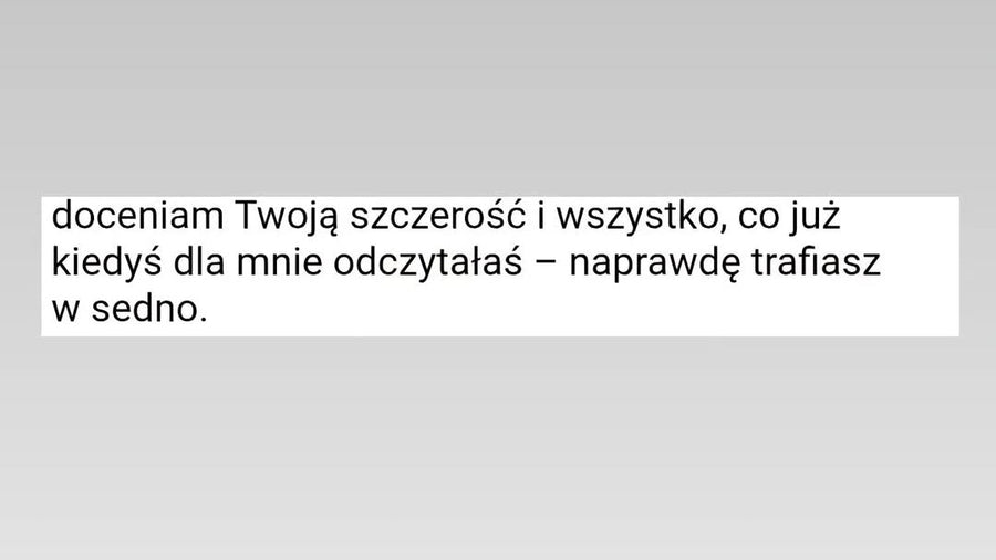 Opinia klientki
