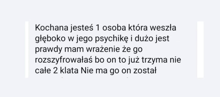 Opinia klientki